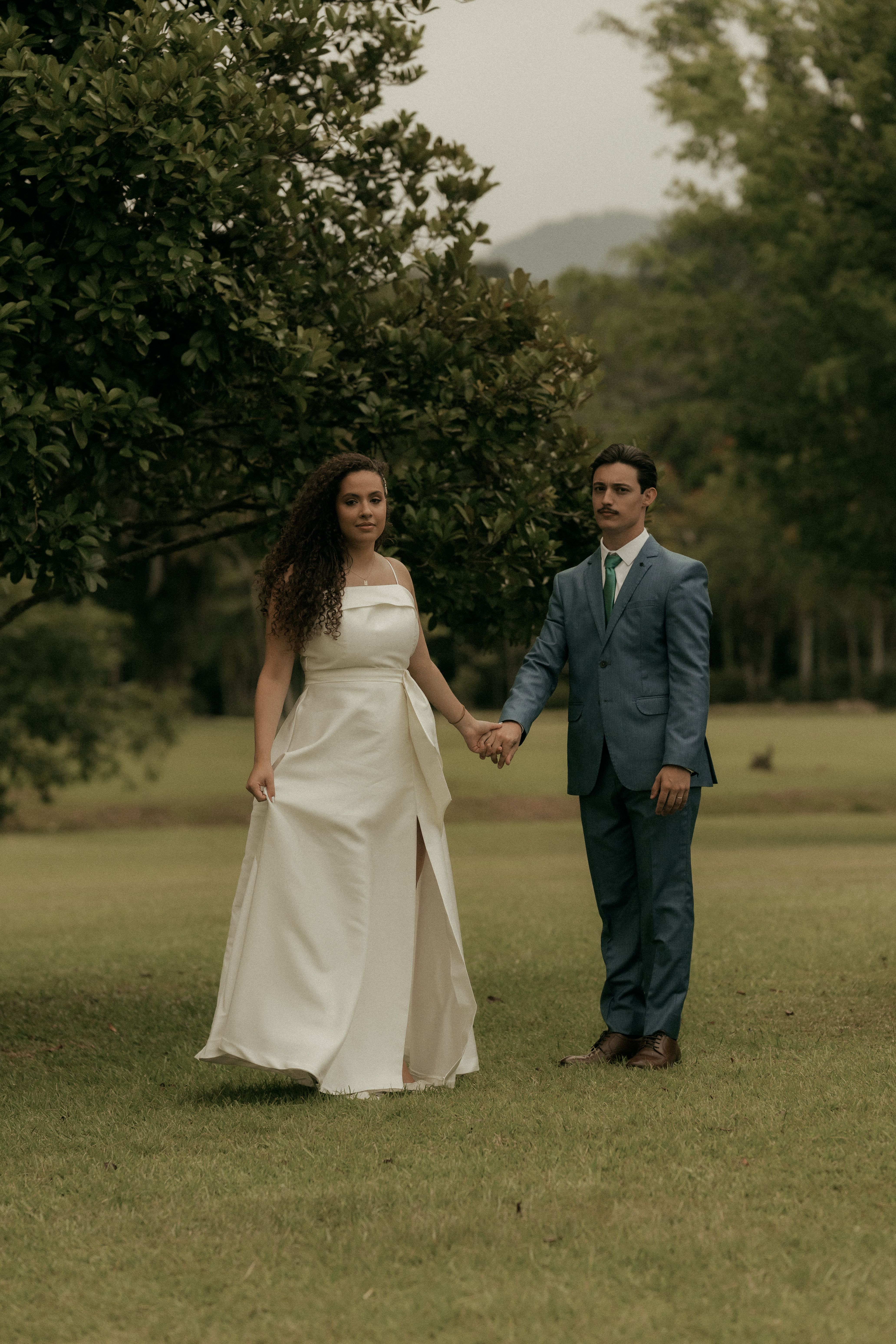 Fernanda y Gustavo en una fotografía especial