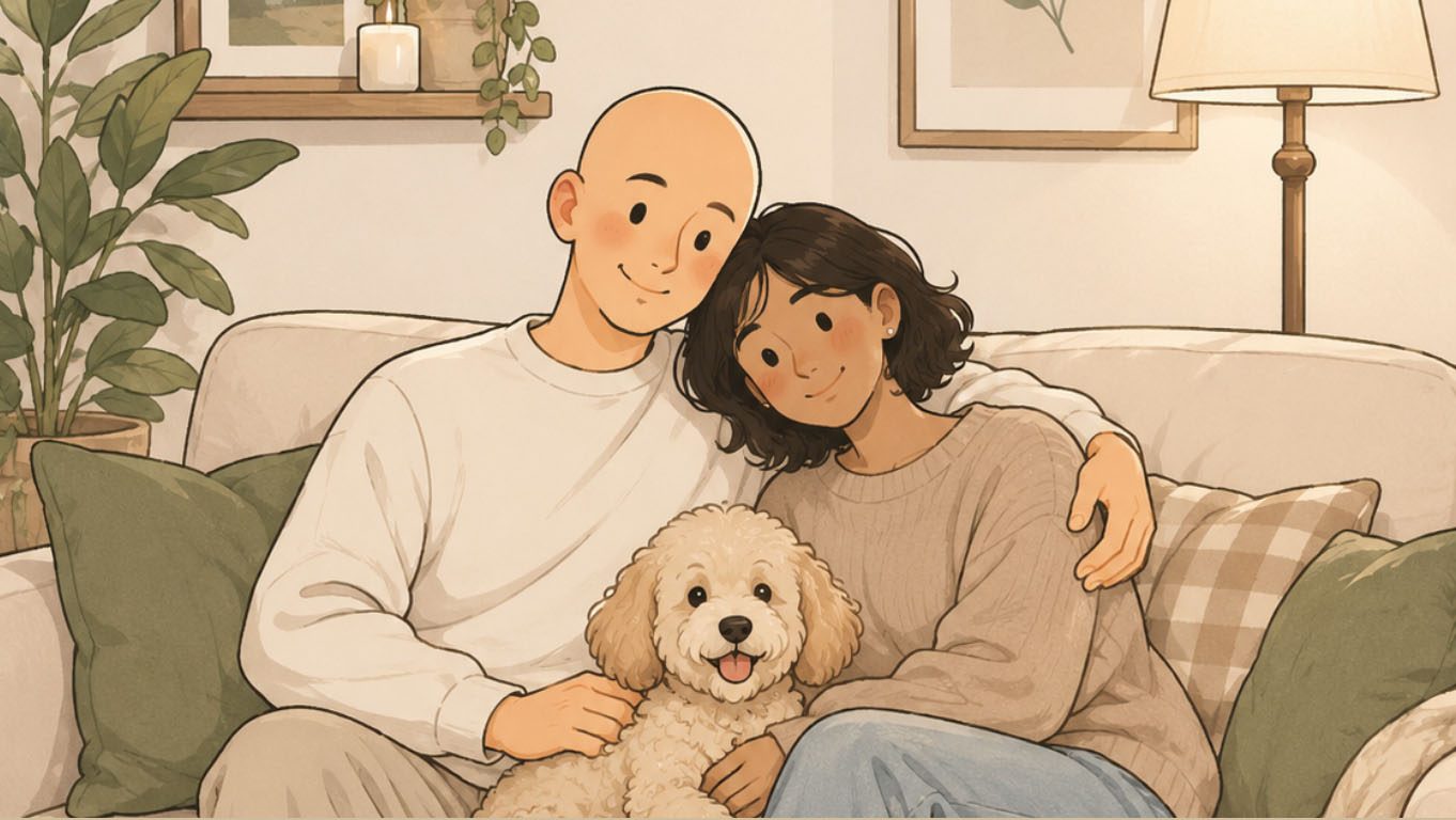 Recuerdo de Lucía y Alberto